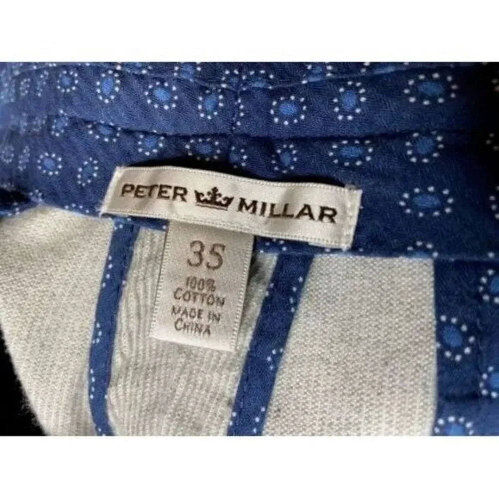 Peter Millar Pants Mens 35x30 Light Gray Corduroy Chino Casual Workwear Straight